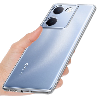 适用于vivoy100手机壳透明VIVO Y100保护套Y100T新款气囊防摔全包边硅胶外壳男女简约软壳个性创意潮指环支架