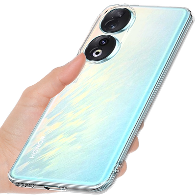 适用于荣耀90手机壳透明保护套