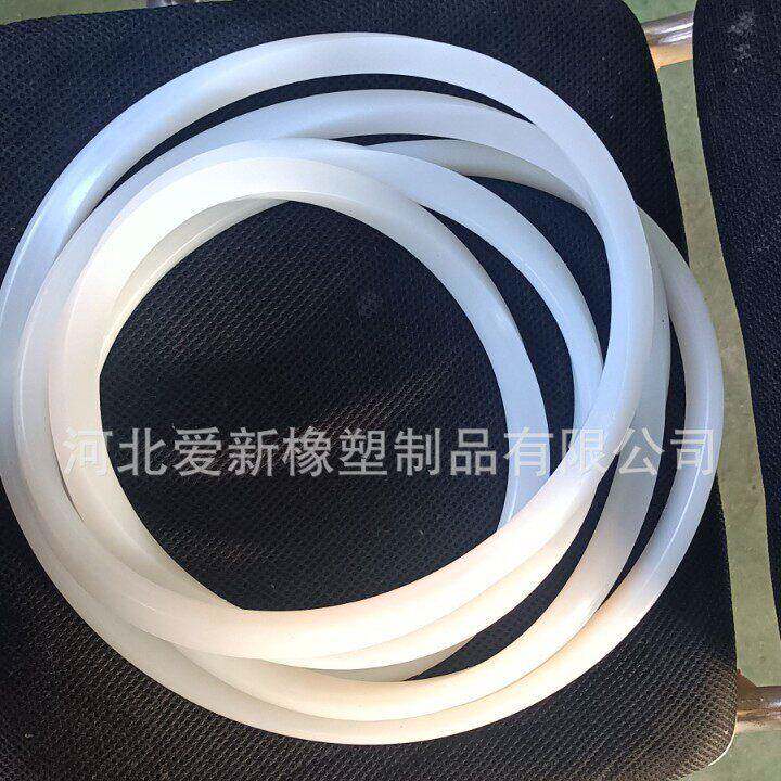 白色硅胶密封条Y型U型E型耐温密封条密封箱烤箱冷库防撞密封条