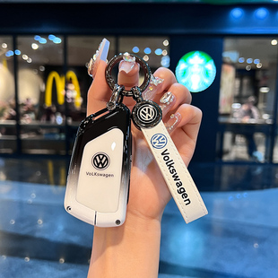 适用于大众id3钥匙套高尔夫8凌度L全包id4id6途昂威然揽境扣高级