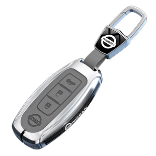 适用日产轩逸钥匙套2024款尼桑逍客天籁奇骏骐达劲客楼兰车扣男女