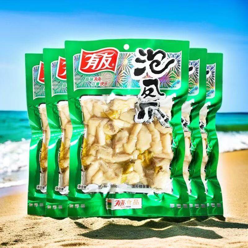 有友泡椒凤爪210g80g128g136g172g160g山椒味即食鸡爪休闲零食