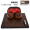 Go 42.8cm Wooden Plate+Chestnut Can+Single sided Convex B-shaped New Cloud Red Sandalwood Plate