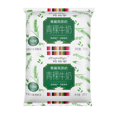 阿妈家青藏高原青稞甜牛奶12袋