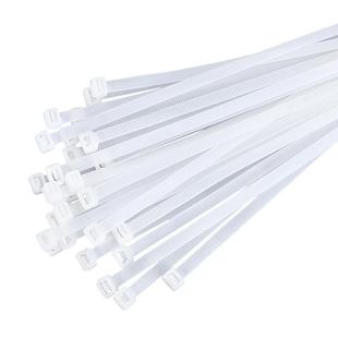 200mm 黑色国标 塑料尼龙捆扎带束线带 宽7.2mm 足100条