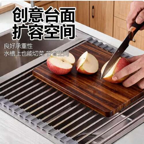 水槽可折叠碗碟沥水收纳架