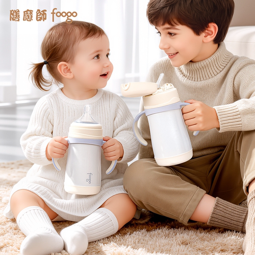 膳魔师foogo316L不锈钢保温奶瓶