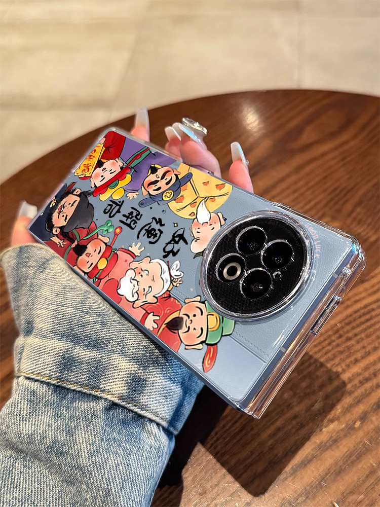 xfold2手机壳好运开启国潮创意