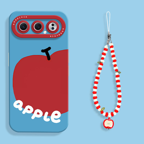 创意半个apple适用华为荣耀500手机壳荣耀500pro全包500液态软壳500pro硅胶保护套honor500男女个性网红500