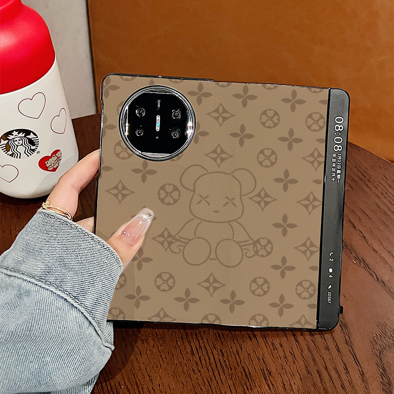 华为x5手机壳皮质暴力熊