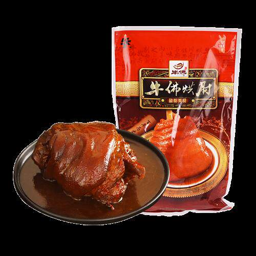 长明牛佛蹄膀1000g猪蹄酱肘子家宴烘肘节日熟食卤味美食四川特产