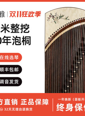 1米整挖整小古筝外出便携小挖筝