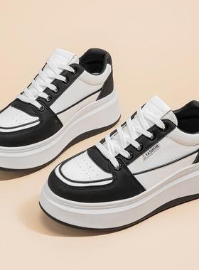 20新25春季女鞋透气小白鞋子女百搭in款s韩版厚底动运SH701休闲板