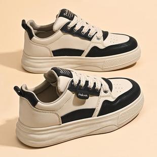 小白鞋 休闲H6519鞋 新0款 is女学生增高底运动板鞋 n女 韩版 225厚春季