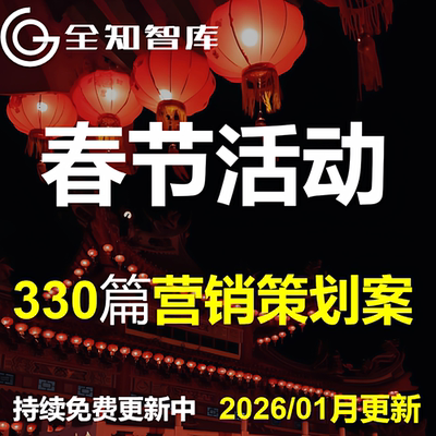 2026马年春节新春活动策划方案PPT民俗庙会年货大集新年包装方案