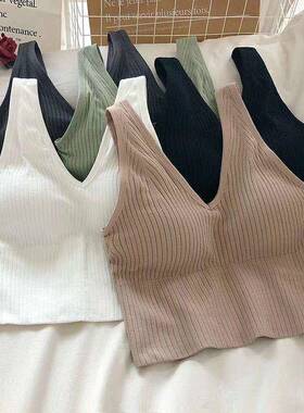 bra sports stretch slim camisole back beautiful ring steel