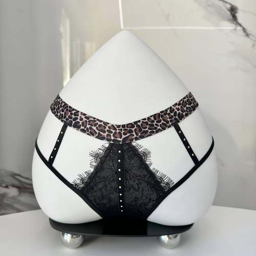 temptation low jacquard Sexy ladies panties waist rivet