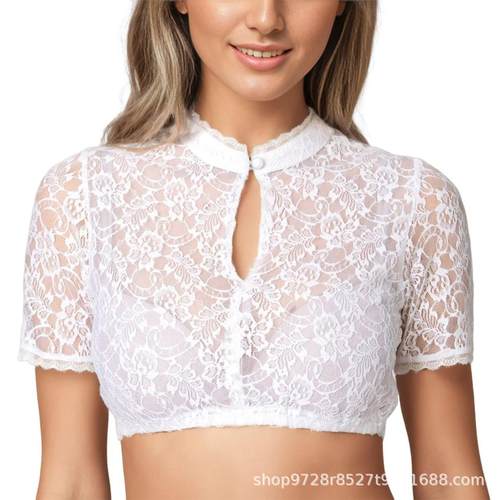 lace base shirts for women women elegant dirndl oktoberfest
