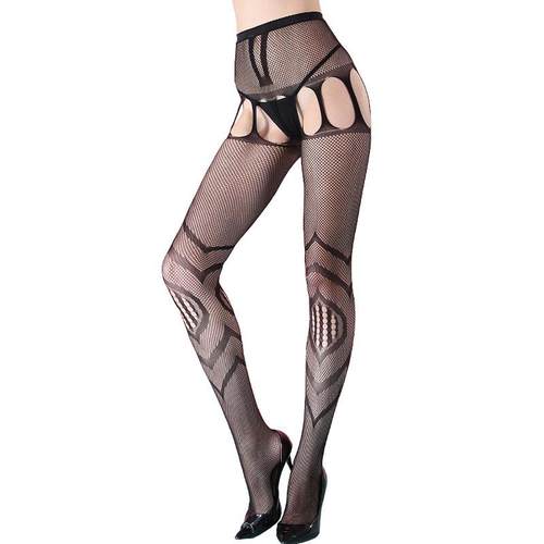 stockings garter free crotch open stockings fishnet