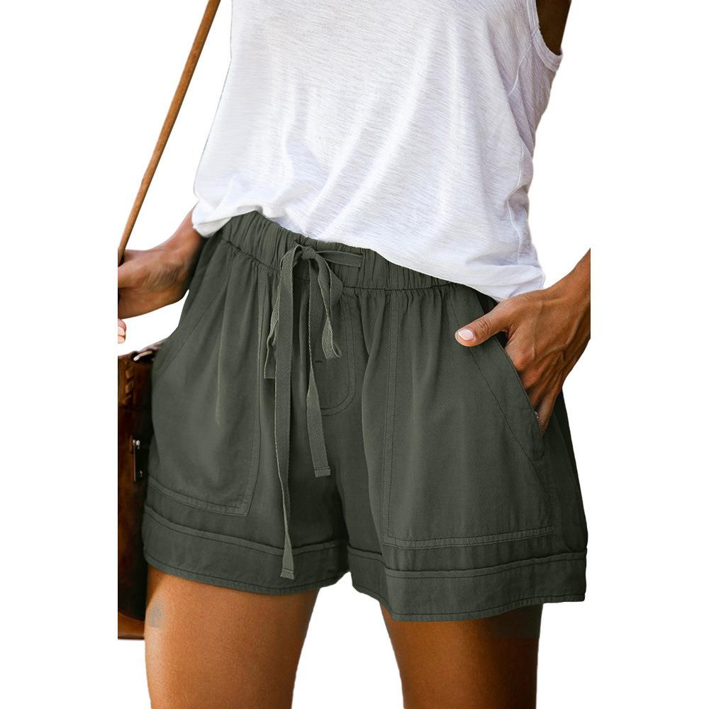 Shorts Casual Wide Leg Loose Shorts Womens High Waist Shorts