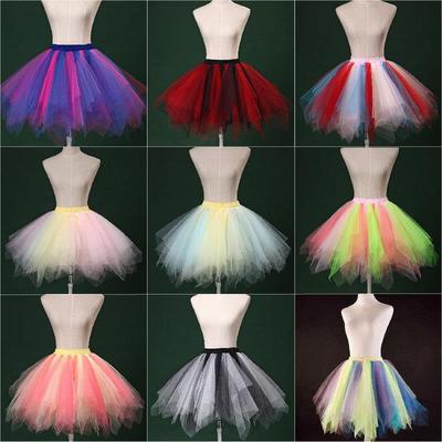 ballet women dancewear pleated costume tutu skirt skirts
