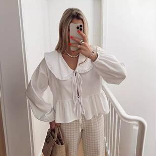 babydoll out peplum casual print tops for sweet daily going