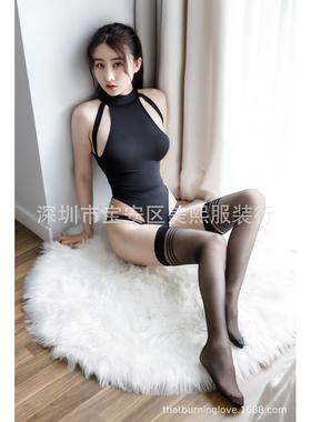 shiny Shebin sexy temptation silk uniform Student ice