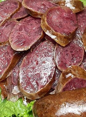 云南傣味豆腐肠保山施甸特产手工香肠豆腐肠非烟熏腊肉肠血肠