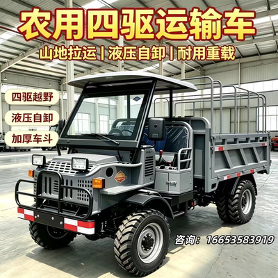 四驱柴油农夫车载重2吨运输车