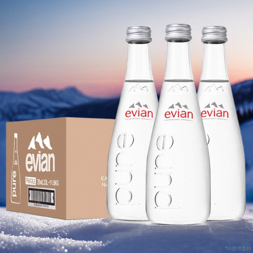 法国进口高端Evian/依云矿泉水