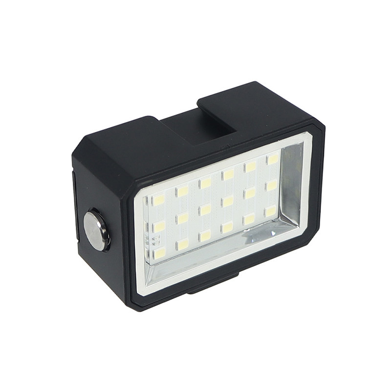 相机补光灯gopro潜水灯迷你LED防水补光灯大疆运动相机冷靴支架