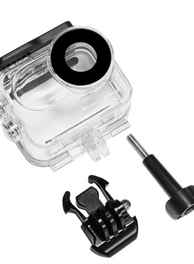 适用于lnsta360 GO3/GO3S防水壳保护壳潜水壳60米深度防水