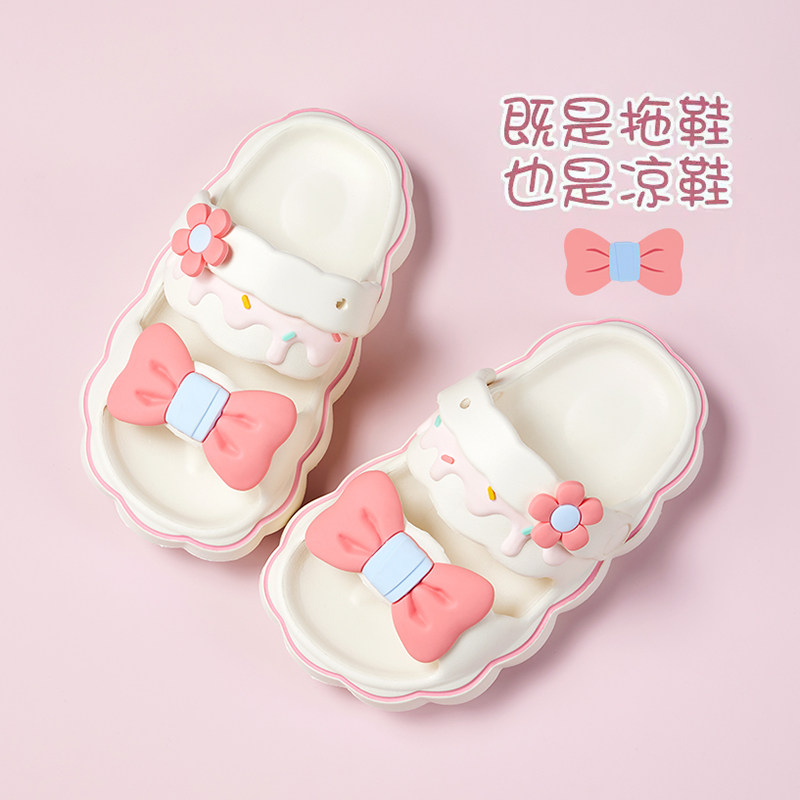 儿童拖鞋夏季女童凉鞋公主外穿沙滩软底防滑家居蝴蝶结女孩凉拖鞋,童鞋/婴儿鞋/亲子鞋,儿童凉拖鞋,淘宝优惠券,粉丝福利购,淘宝优惠卷
