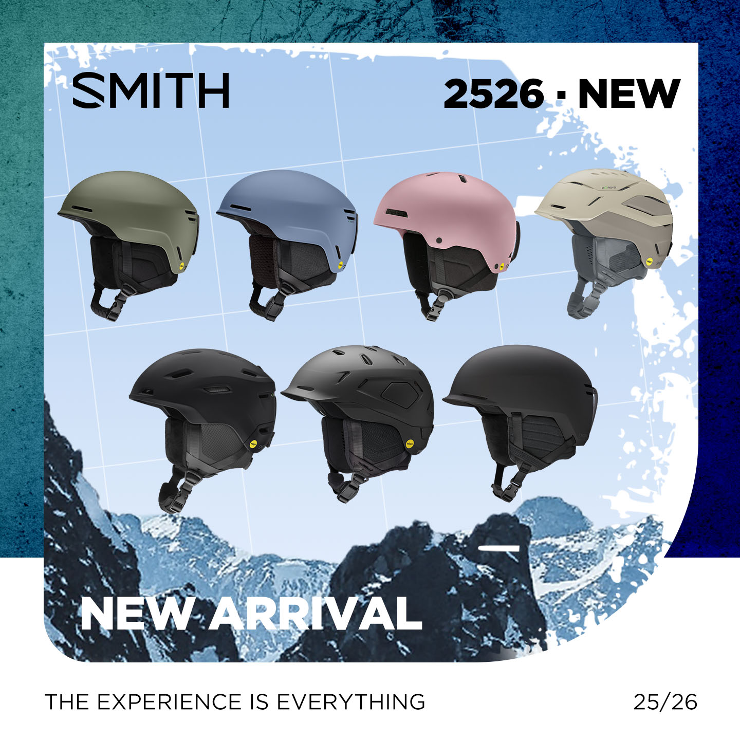 smith滑雪头盔雪盔双重防护新款