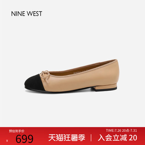 法式气质蝴蝶结粗跟高跟鞋