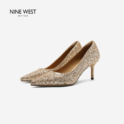 NineWest/玖熙优雅气质高跟鞋女