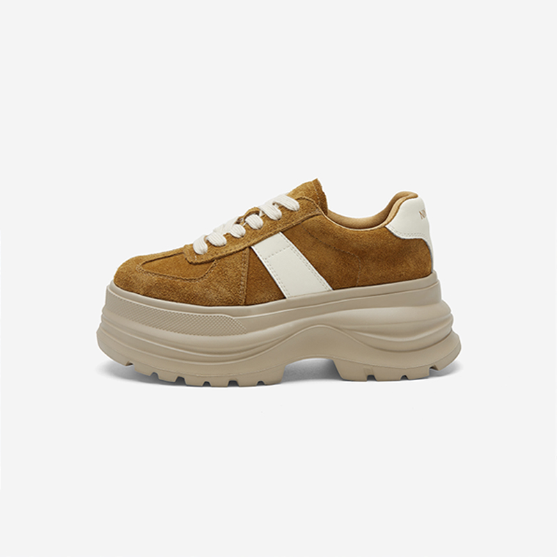 NineWest/玖熙厚底增高休闲鞋女