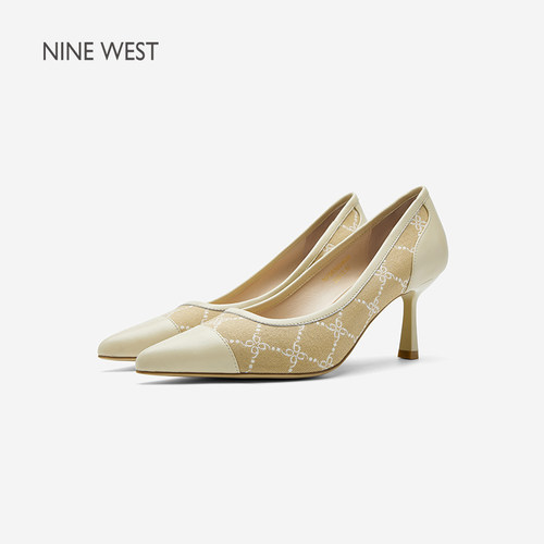 NineWest/玖熙尖头细跟高跟鞋女