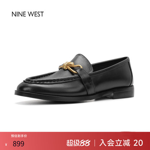 玖熙深口单鞋英伦风复古乐福鞋