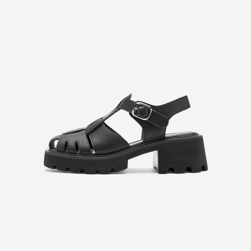 NineWest/玖熙休闲凉鞋粗跟女鞋
