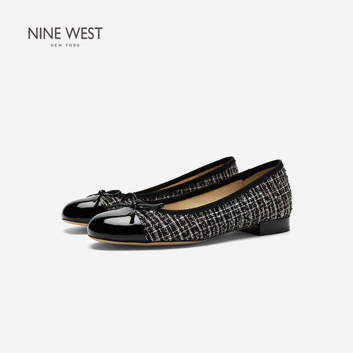 NineWest/玖熙平跟浅口单鞋女