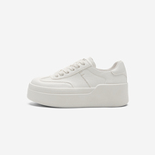 板鞋 奥莱专供Nine 女新款 轻便软底增高休闲鞋 West 玖熙厚底小白鞋