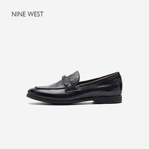 NineWest/玖熙金属扣乐福鞋女