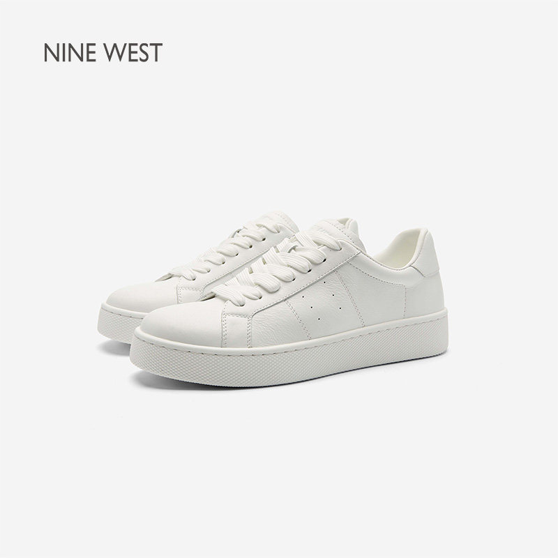 NineWest玖熙小白鞋女休闲鞋图片