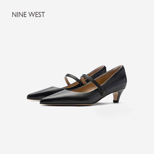 NineWest/玖熙玛丽珍鞋尖头女鞋