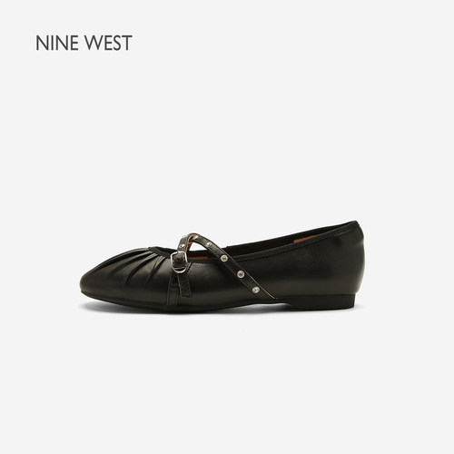 NineWest/玖熙春浅口单鞋女平底
