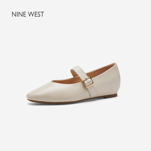 NineWest/玖熙玛丽珍鞋女平底鞋
