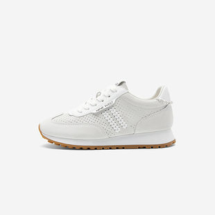 West 休闲鞋 玖熙2025年新款 女系带增高百搭时尚 女 阿甘鞋 Nine