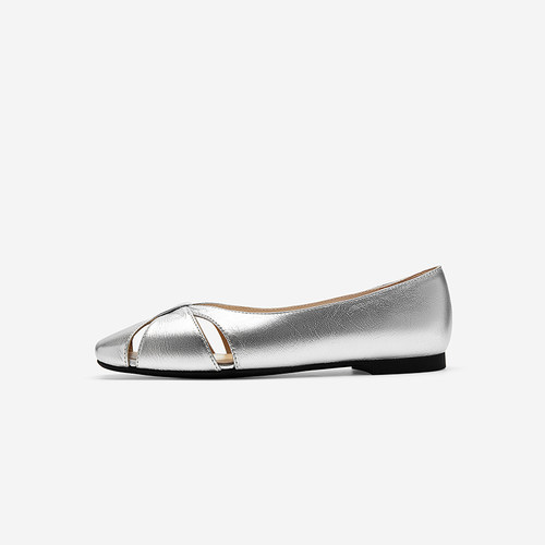 NineWest/玖熙浅口单鞋平跟女鞋