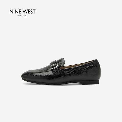 NineWest/玖熙厚底乐福鞋女